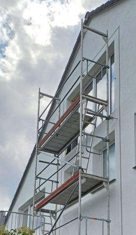 Sicheres Arbeitsgerüst